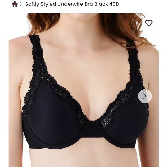 Wacoal Softly Styled Underwire Bra 34G Style 855301 - Picture 2 of 11